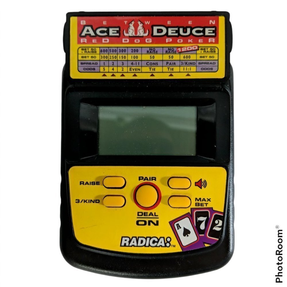 Radica Between Ace Deuce Red Dog Poker Game